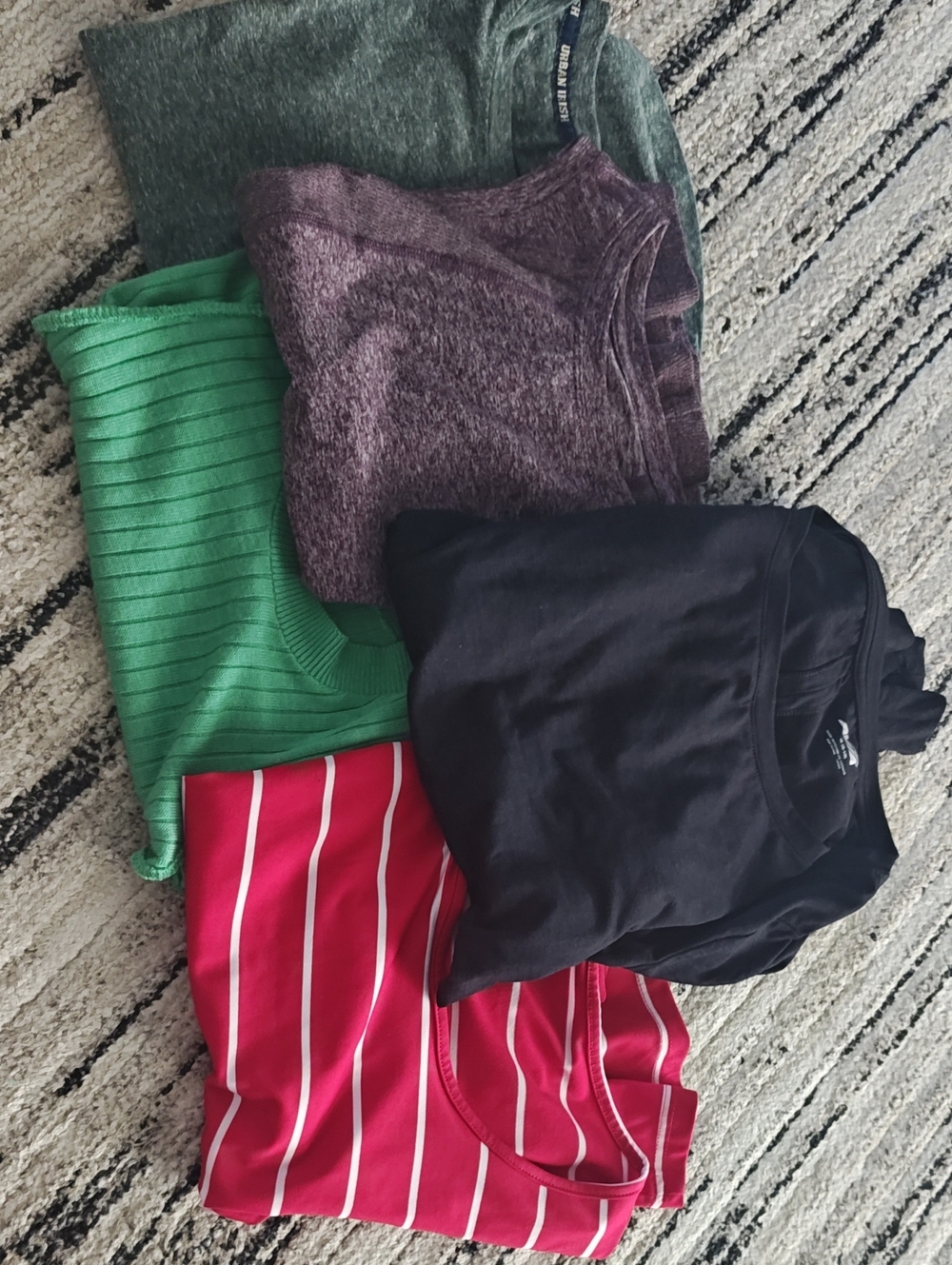 Mixed Women's Tops Bundle - Black, Green, Pink, Purple, Gray